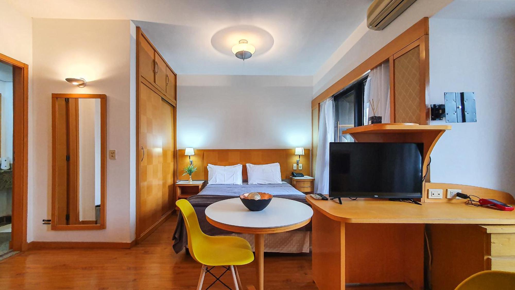 סאו פאולו Flat Em Hotel 4 Estrelas - Alameda Lorena מראה חיצוני תמונה